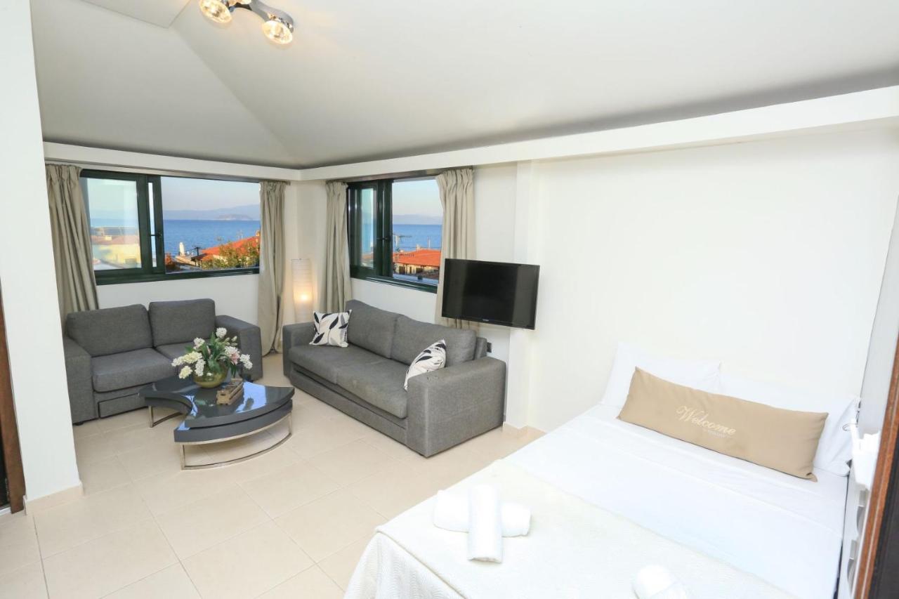 Philoxenia Hotel & Villas Pefkochori Bagian luar foto